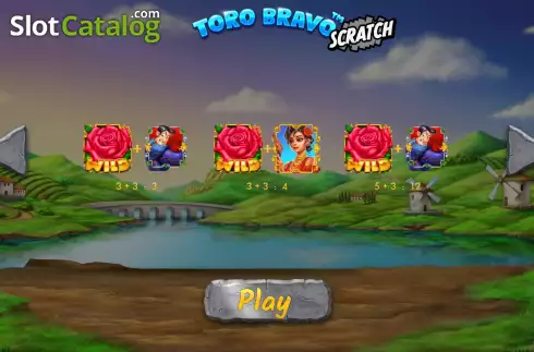 画面7. Toro Bravo Scratch カジノスロット