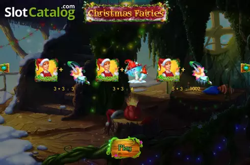画面7. Christmas Fairies Scratch カジノスロット