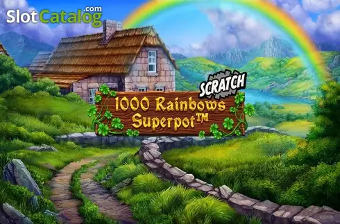 1000 Rainbows Superpot Scratch Logo