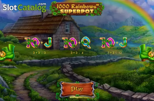 画面7. 1000 Rainbows Superpot Scratch カジノスロット