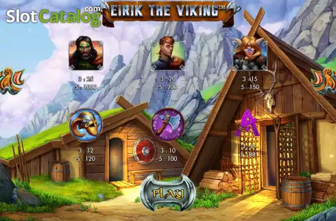 Bildschirm8. Eirik the Viking Scratch slot
