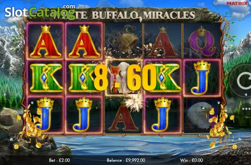 Bildschirm3. White Buffalo Miracles slot