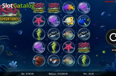 Bildschirm2. Reef Adventures slot