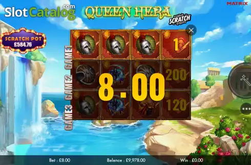 Captura de tela3. Queen Hera Scratch slot