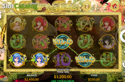 Game workflow . A Fairy Tale slot