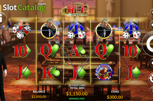 Game workflow . A King Of Gamblers slot