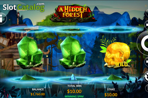 画面4. A Hidden Forest カジノスロット