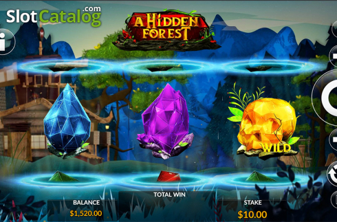 Game workflow 3. A Hidden Forest slot