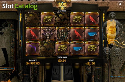 Schermo6. Valley of Kings slot