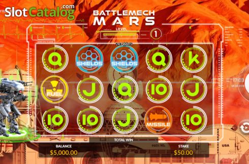Captura de tela2. Battlemech Mars slot