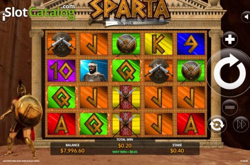 Bildschirm5. Sparta (Maverick) slot