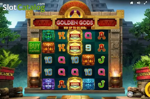 Bildschirm7. Golden Gods slot