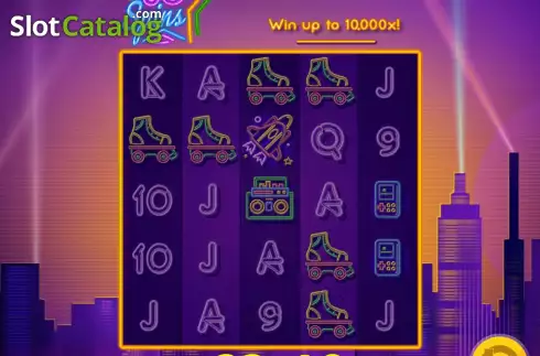 Win Screen 2. 80s Spins slot