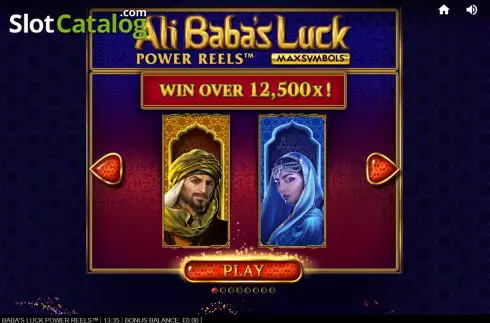 画面2. Ali Baba's Luck Power Reels カジノスロット