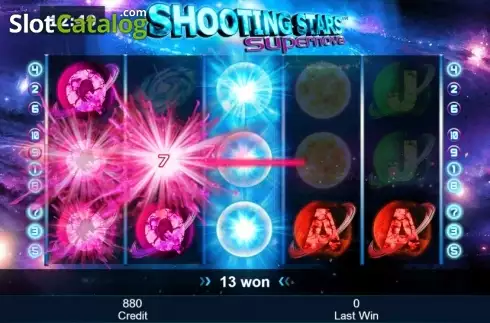 Ecranul 4. Shooting Stars: Supernova slot