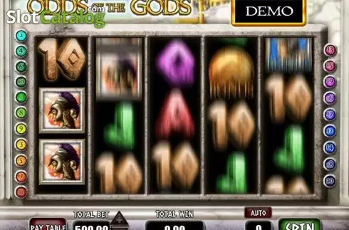 Ecran6. Odds of the Gods slot