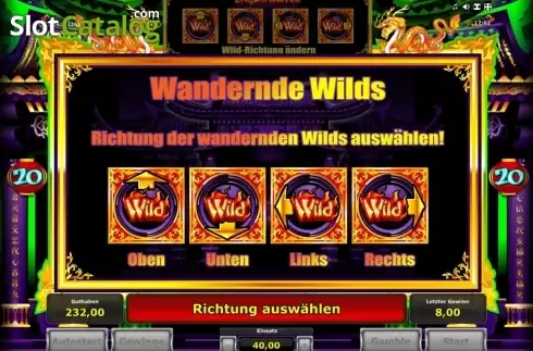 Screen7. Dragons Wildfire slot