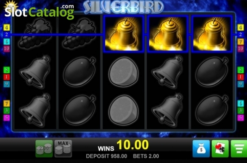 Win Screen. Silverbird slot