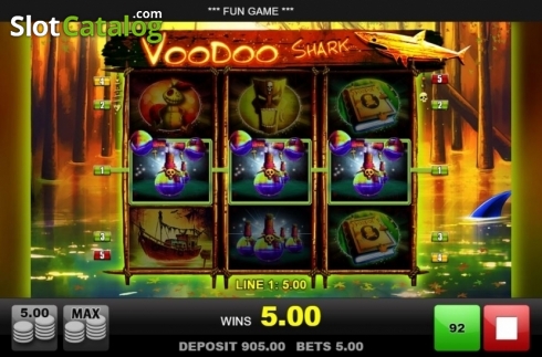 Win Screen 1. Voodoo Shark slot