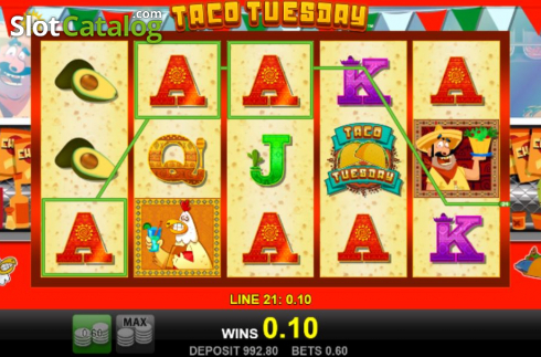Bildschirm5. Taco Tuesday slot