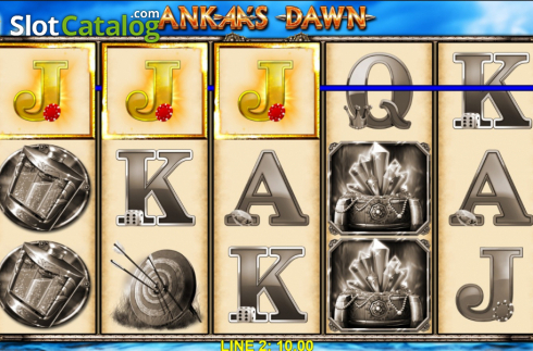 Bildschirm6. Ankaa's Dawn slot