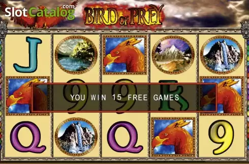 Bildschirm3. Bird of Prey slot