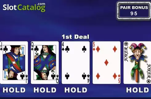 Game Screen 3. Champion's Poker slot