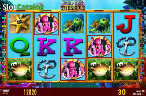 Win Screen 2. Deep Sea Treasure slot