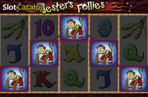 Screen4. Jester's Follies slot