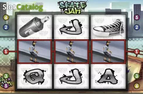 Screen3. Skate Jam slot