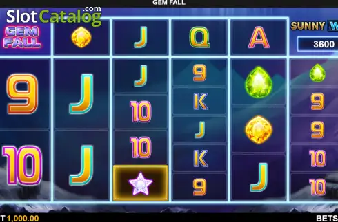 Gem Fall slot. Gem Fall slot