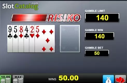 Gamble feature screen. Ghost Slider slot