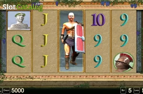 Skärmdump2. Gladiators HD slot