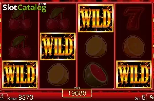 Wild Win screen. Multi Wild Red HD slot
