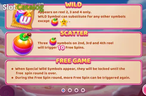 Bildschirm6. Candy Planet (Micro Sova) slot