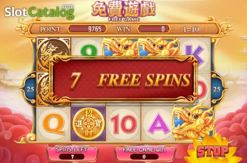Free Spins screen. Fortune Baby (Micro Sova) slot