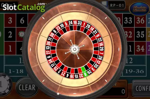 Game screen 2. Roulette Paradise slot