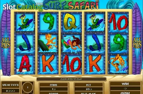 Bildschirm7. Surf Safari slot