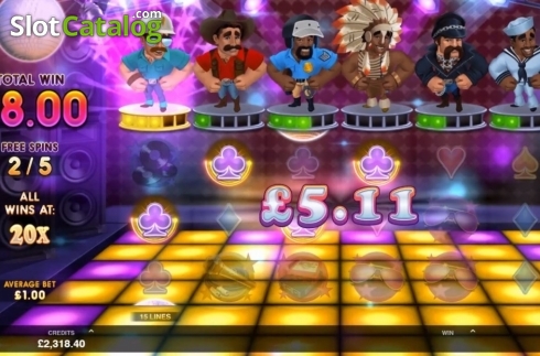 Features 3. Village People Macho Moves slot