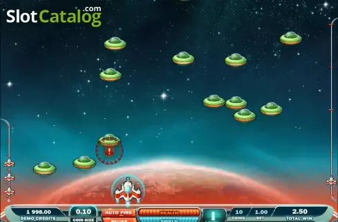Screen8. Max Damage and the Alien Attack slot