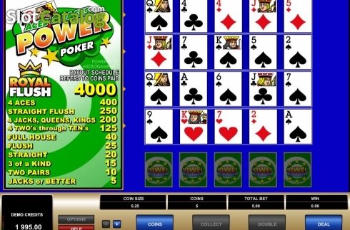 Скрин5. Aces & Faces MH (Microgaming) слот