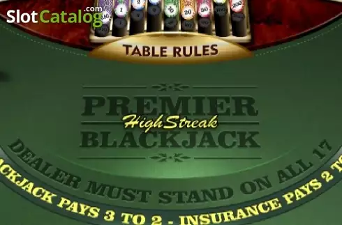 Premier High Streak Blackjack Logo