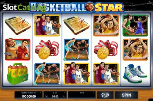 Screen6. Basketball Star slot