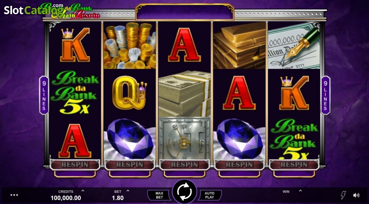 Break da bank игровой автомат casino zigzag 777