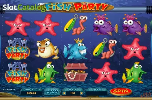 Skärmdump6. Fish Party slot