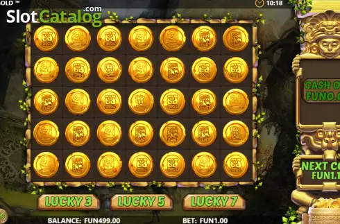Game screen 2. Cuzco Gold slot