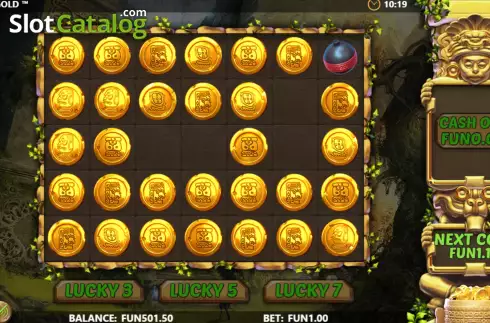Game screen 4. Cuzco Gold slot