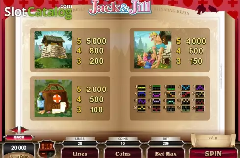 Bildschirm4. Jack & Jill slot
