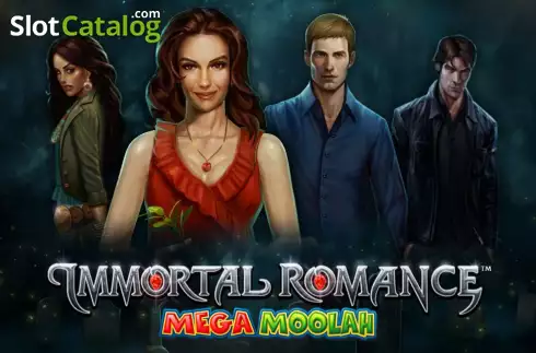 Immortal Romance Mega Moolah Siglă