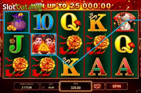 Screen6. Lucky Twins (Microgaming) slot